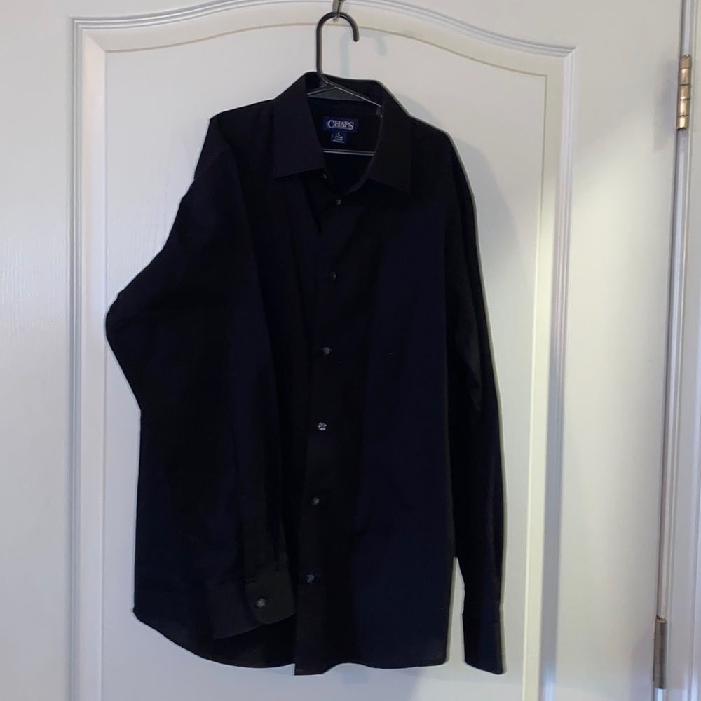 Black Chaps dress shirt